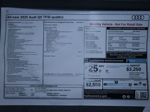 Used 2025 Audi Q5 Premium w/ Premium Plus AWD/4WD image 9