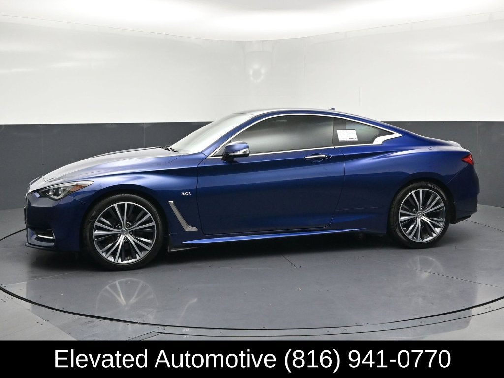 Used 2018 INFINITI Q60 3.0t Luxe w/ Sensory Package 3.0T Luxe AWD/4WD image 2