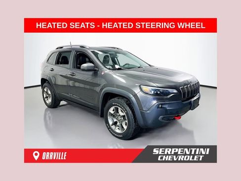 Used 2019 Jeep Cherokee Trailhawk w/ Cold Weather Group image 1