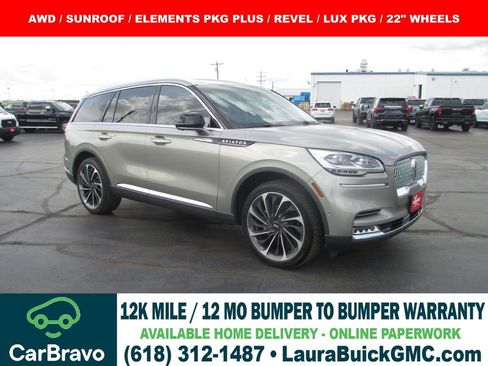 Used 2023 Lincoln Aviator Reserve w/ Equipment Group 201A AWD/4WD image 1