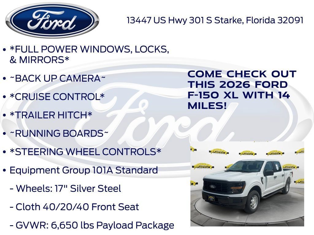 New 2026 Ford F150 XL AWD/4WD image 10