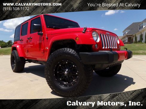 Used 2016 Jeep Wrangler Unlimited Sahara w/ Connectivity Group image 1