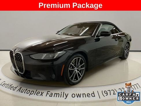 Used 2025 BMW 430i Convertible w/ Premium Package RWD image 1