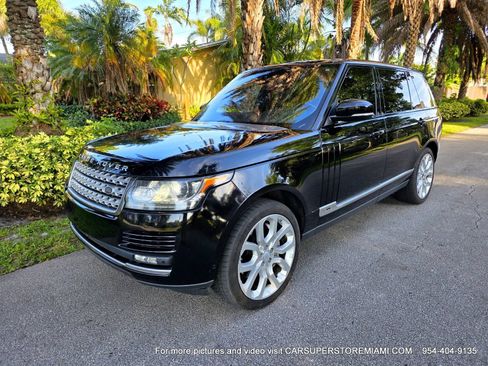 Used 2016 Land Rover Range Rover Long Wheelbase Supercharged AWD/4WD image 4