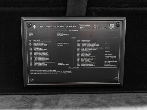 Certified 2023 Ferrari 812 Competizione image 22