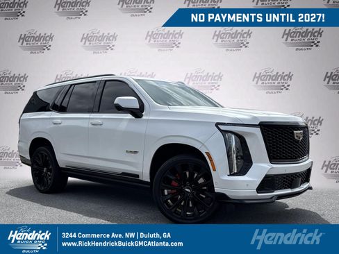 Used 2025 Cadillac Escalade V w/ LPO, ONYX Package AWD/4WD image 1