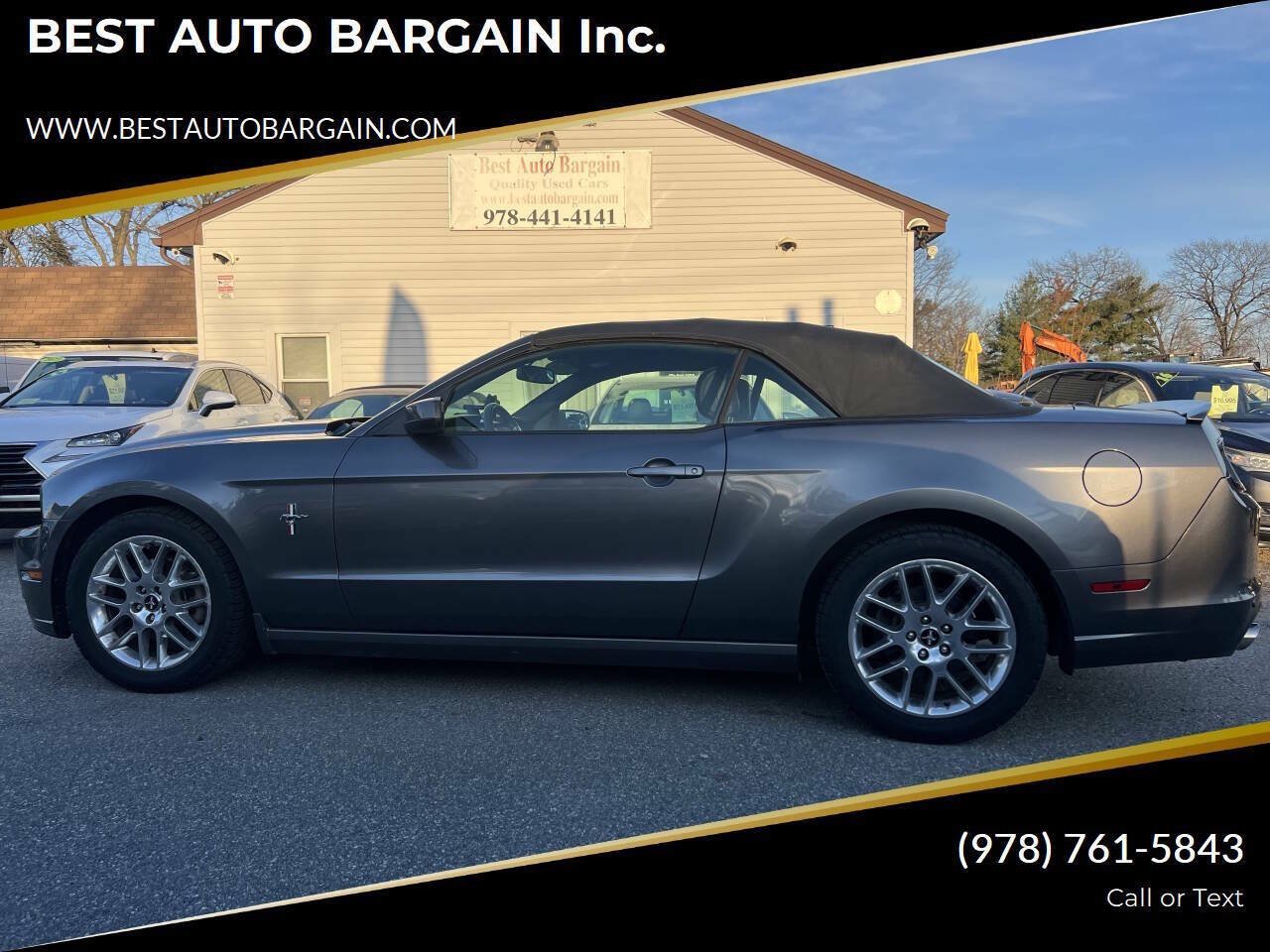 Used 2014 Ford Mustang Premium w/ Equipment Group 202A RWD image 1