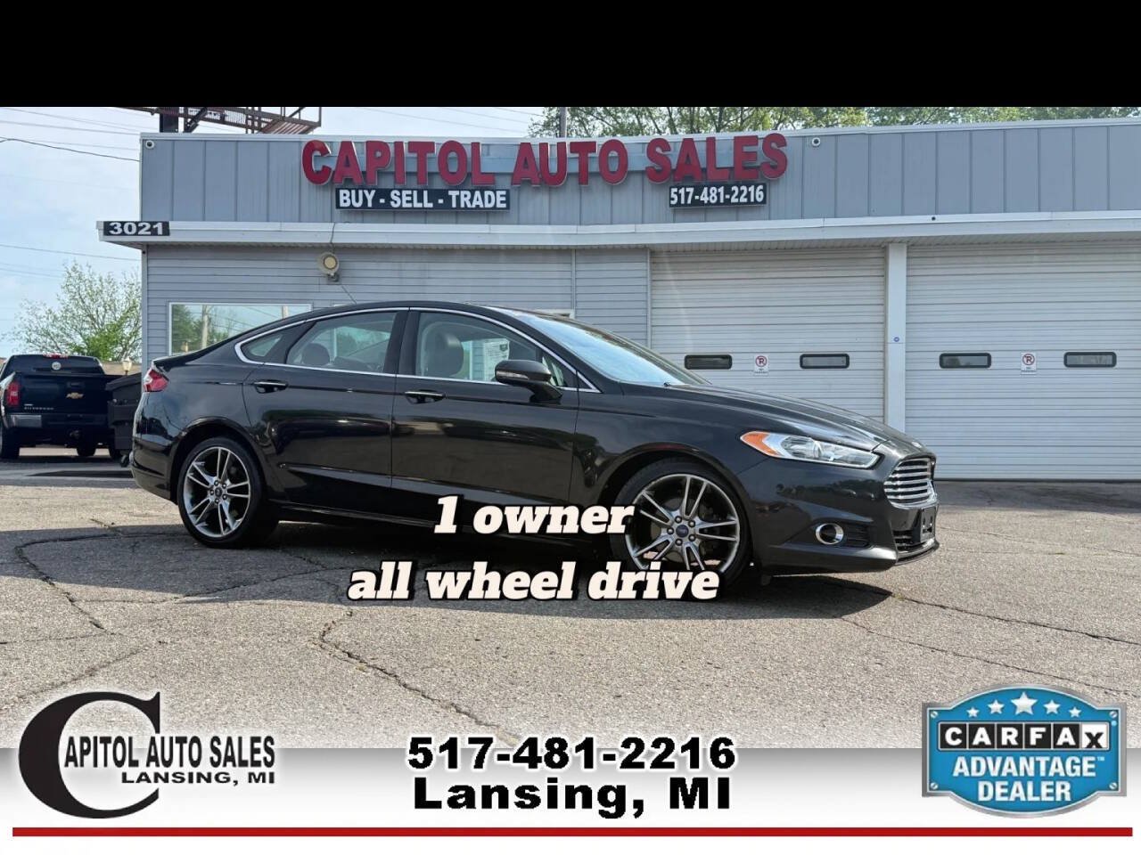 Used 2013 Ford Fusion Titanium AWD/4WD image 1