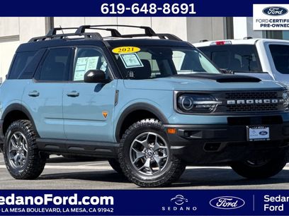Certified 2021 Ford Bronco Sport Badlands w/ Badlands Package
