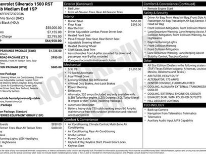 New 2026 Chevrolet Silverado 1500 RST w/ Dark Appearance Package