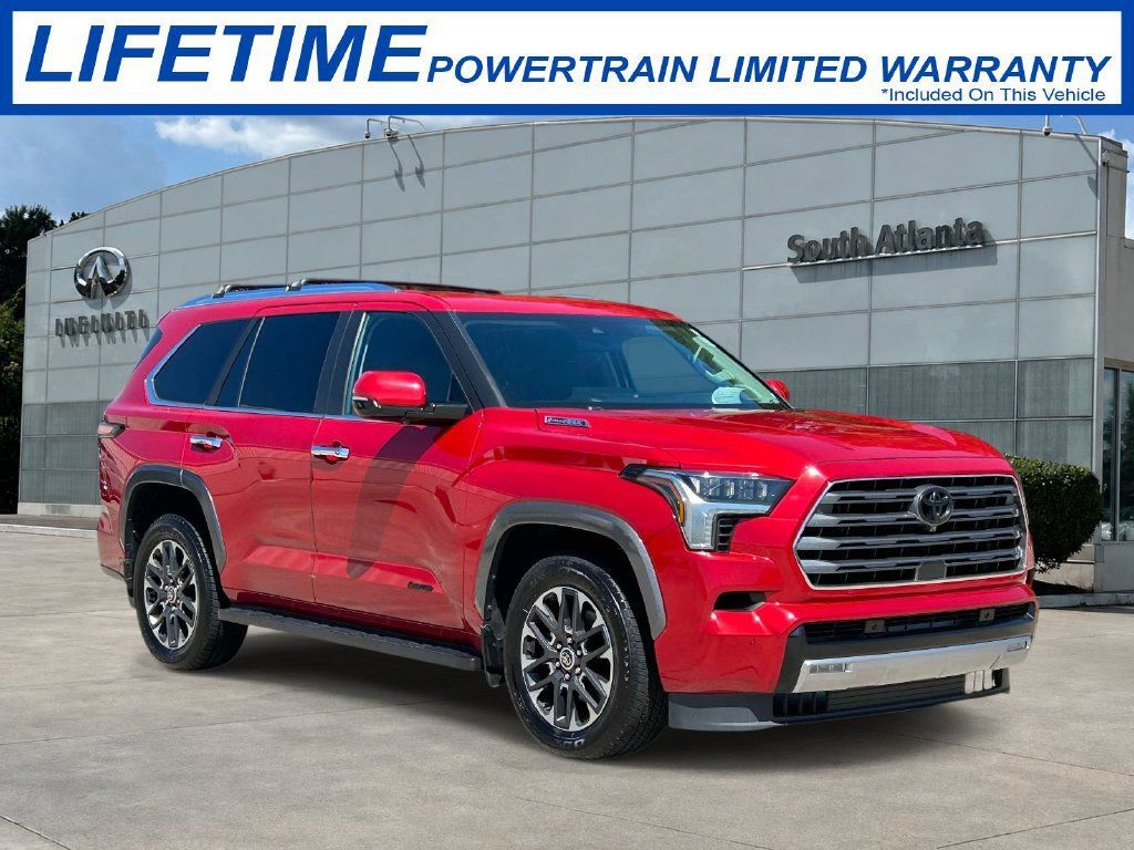 Used 2024 Toyota Sequoia Limited w/ Tow Technology Package RWD image 1