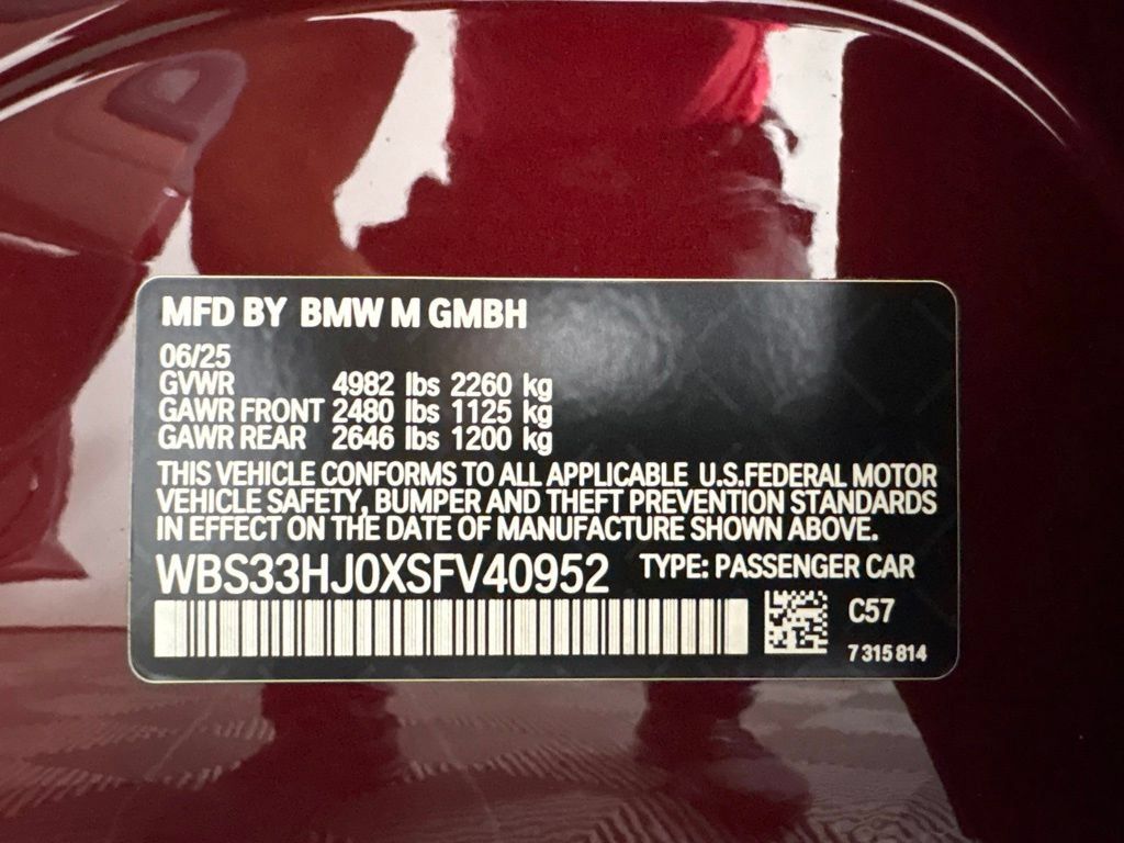 Certified 2025 BMW M3 Competition w/ Executive Package AWD/4WD image 34