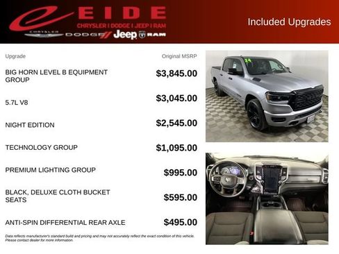 Used 2024 RAM 1500 Big Horn AWD/4WD image 13