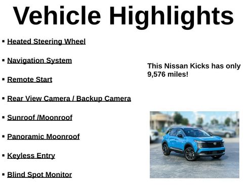 Used 2025 Nissan Kicks SR w/ SR Premium Package AWD/4WD image 38