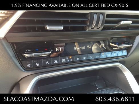 Certified 2025 MAZDA CX-90 3.3 Turbo S w/ Premium Package AWD/4WD image 19