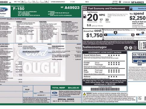 Used 2022 Ford F150 XLT w/ Equipment Group 302A High image 40