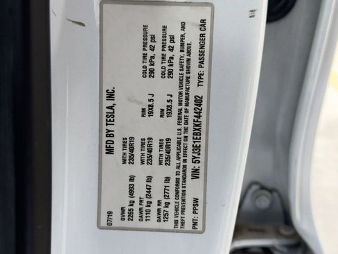 Used 2019 Tesla Model 3 Long Range image 18