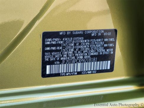 Certified 2023 Subaru Crosstrek 2.0i Premium image 33