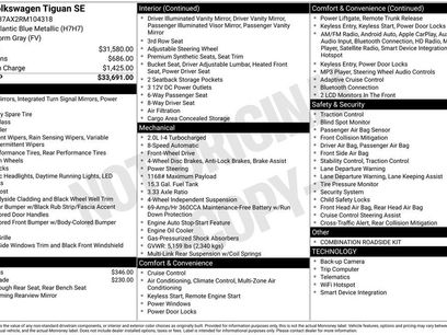 Used 2024 Volkswagen Tiguan SE