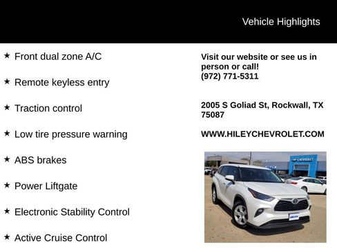 Used 2023 Toyota Highlander LE image 9