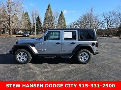 Used 2019 Jeep Wrangler Unlimited Sport S image 1