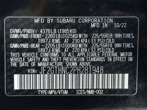 Used 2023 Subaru Crosstrek 2.5i Limited image 22