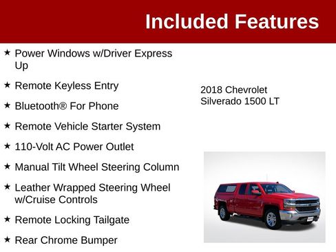 Used 2018 Chevrolet Silverado 1500 LT w/ All Star Edition AWD/4WD image 4