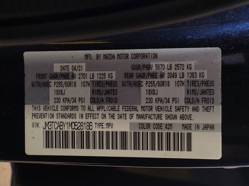 Used 2021 MAZDA CX-9 Sport FWD image 33