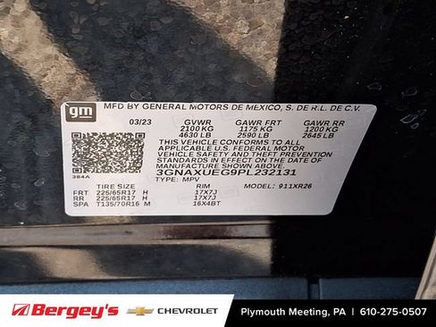 Certified 2023 Chevrolet Equinox LT AWD/4WD image 29