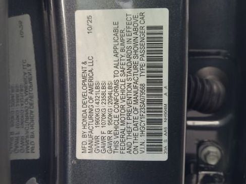 New 2025 Honda Accord LX image 15