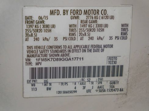 Used 2016 Ford Explorer XLT w/ Equipment Group 202A FWD image 65