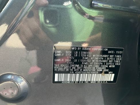 Used 2022 Subaru Outback Wilderness AWD/4WD image 35