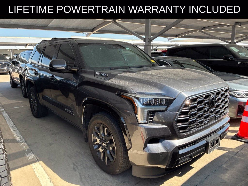 Used 2025 Toyota Sequoia Platinum AWD/4WD image 1