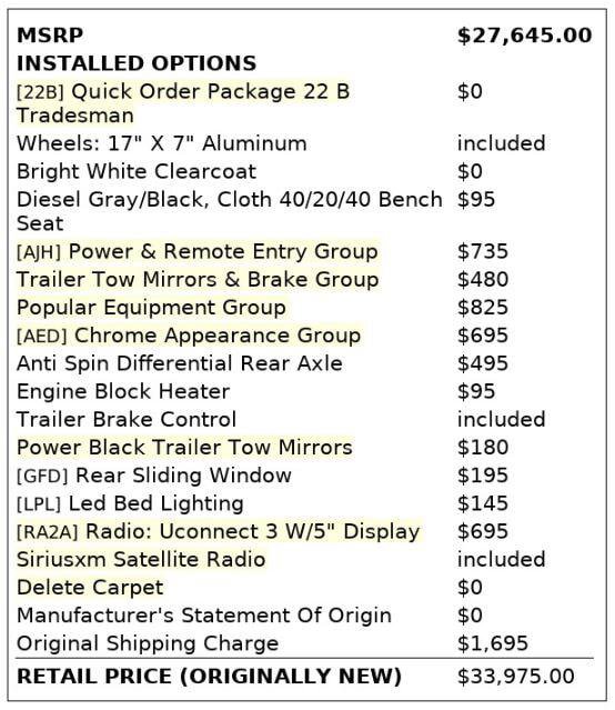 Used 2019 RAM 1500 Tradesman w/ Popular Equipment Group RWD image 4