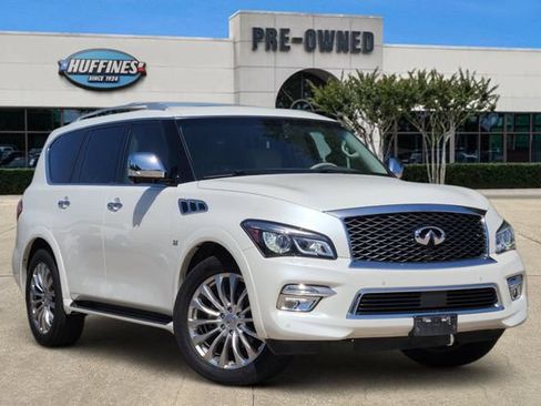 Used 2016 INFINITI QX80 4WD w/ Deluxe Technology Package image 1