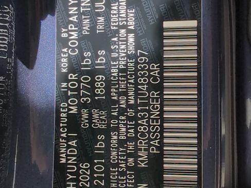 Used 2026 Hyundai Venue SEL FWD image 33