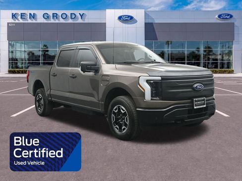 Certified 2023 Ford F150 Lightning Pro w/ Tow Technology Package AWD/4WD image 1