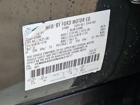 Used 2022 Ford Explorer XLT w/ Class IV Trailer Tow Package image 26