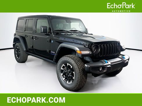 Used 2024 Jeep Wrangler Unlimited Rubicon 4xe AWD/4WD image 1