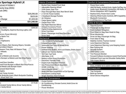 Certified 2023 Kia Sportage LX AWD/4WD image 10