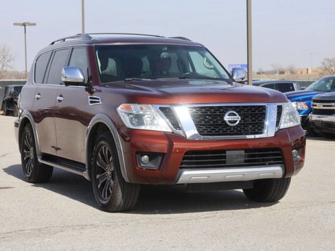Used 2017 Nissan Armada Platinum w/ Captain Seat Package image 4
