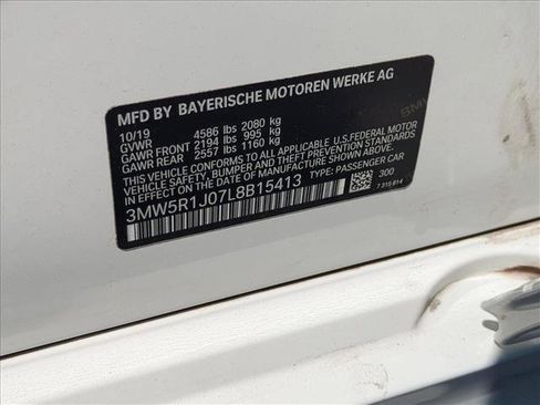 Used 2020 BMW 330i Sedan w/ Convenience Package RWD image 26