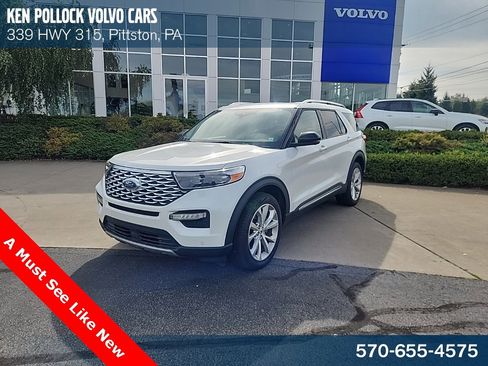 Used 2022 Ford Explorer Platinum w/ Technology Package image 1