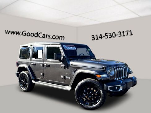 Certified 2022 Jeep Wrangler Unlimited Sahara image 1