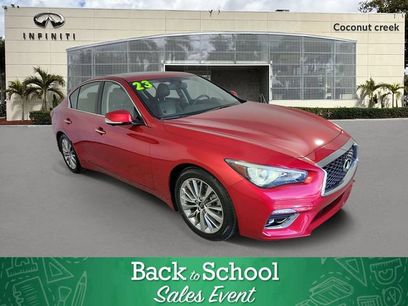 Used 2023 INFINITI Q50 Luxe w/ Cargo Package
