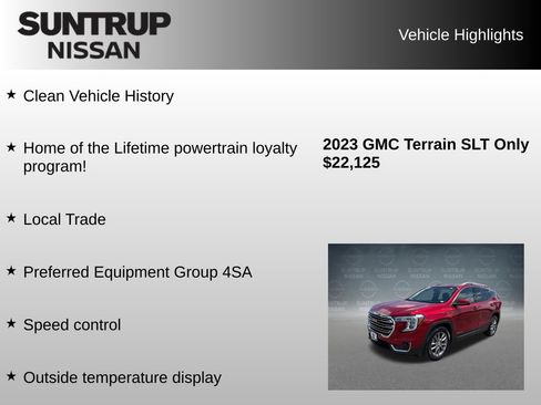 Used 2023 GMC Terrain SLT FWD image 8