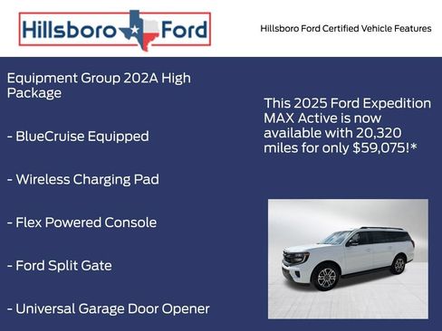 Certified 2025 Ford Expedition Max Active AWD/4WD image 9