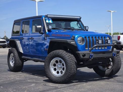 Used 2022 Jeep Wrangler Unlimited Rubicon AWD/4WD image 2