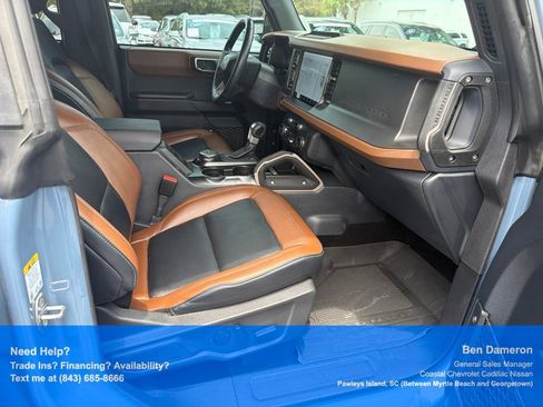 Used 2024 Ford Bronco Outer Banks w/ Sasquatch Package AWD/4WD image 8