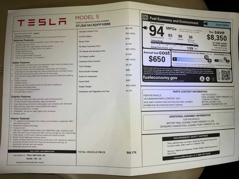 Used 2013 Tesla Model S image 8